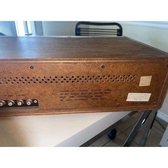 MORSE T600-A Stereo 8-Track tape player AM, FM & phono - Picture 8 of 8